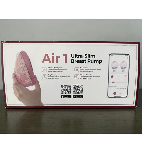 Momcozy Air 1 Ultra-Slim Breast Pump Discreet All-Day Wear NEW Open Box - Picture 3 of 13